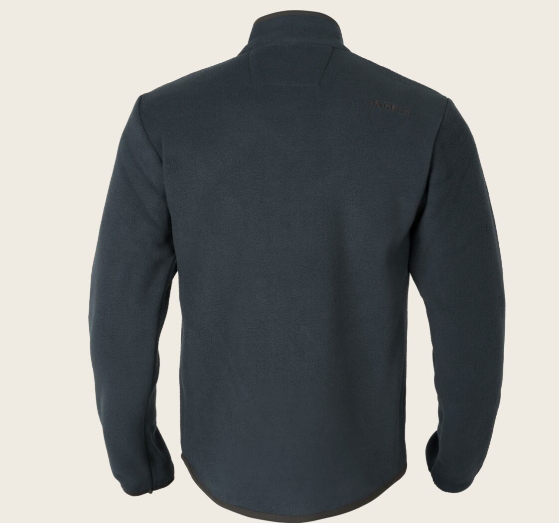 Härkila Torsby fleece pánska mikina Dark navy – Obrázok 4