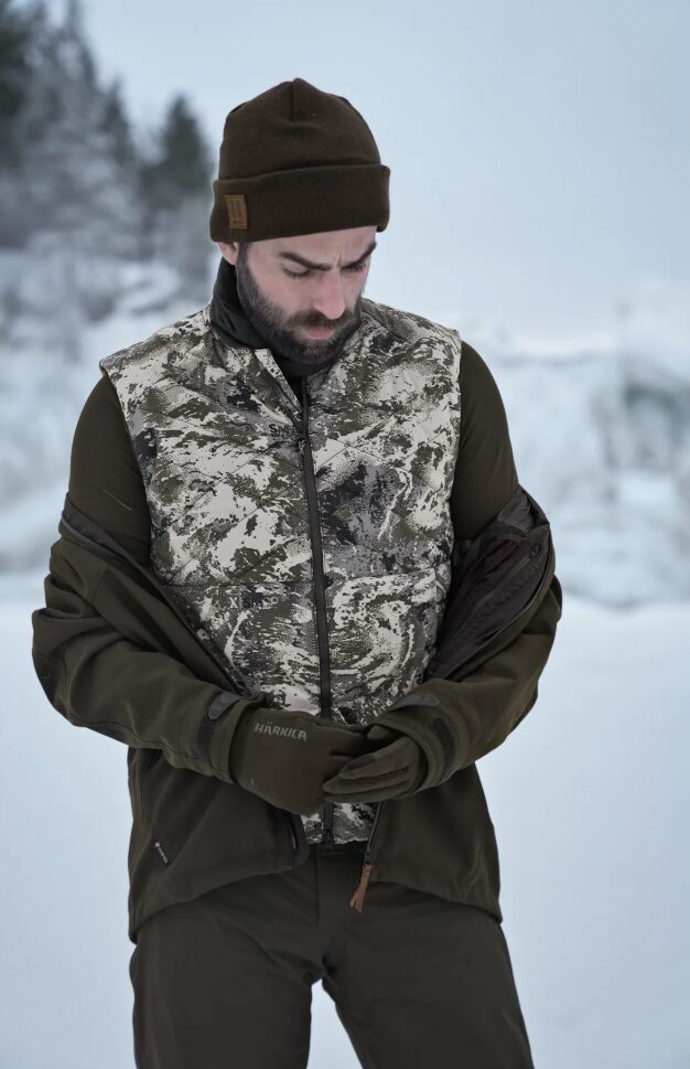 Härkila CAMO HSP Insulate Axis pánska zateplená vesta – Obrázok 4