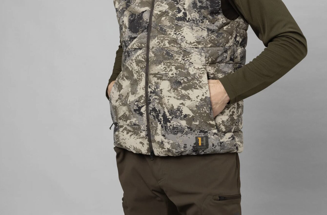 Härkila CAMO HSP Insulate Axis pánska zateplená vesta – Obrázok 6