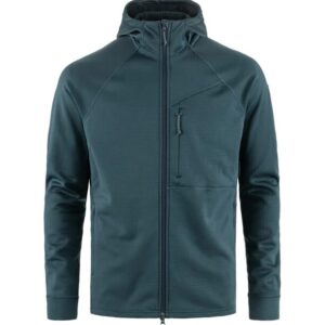 fjällräven Abisko Grid Fleece Hoodie M pánska mikina